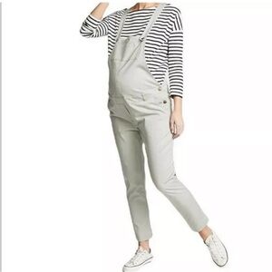 Hatch Maternity Twill Overalls